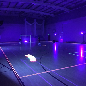 Blacklight Basketbal Pakket (1 veld)